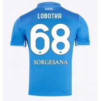 Dres SSC Napoli Stanislav Lobotka #68 Domáci 2024-25 Krátky Rukáv